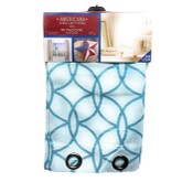Wholesale - 54" X 84" LIGHT BLUE WINDOW CURTAIN, UPC: 895412503184